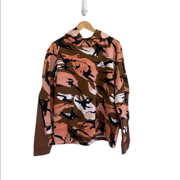 Adidas Allover Camouflage Hoodie - Picture 4 of 11